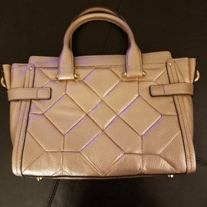Coach Bags - Coach Metalic Patchwork Satchel in Rose Gold Coach Bags - Coach Metalic Patchwork Satchel in Rose Gold